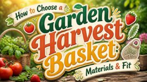 how to choose a garden harvest basket how to choose a garden harvest basket