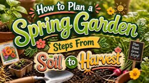 how to plan a spring garden