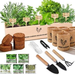 Indoor Herb Garden Starter Kit, B0GJ59K6CS