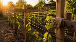 install trellises or supports install trellises or supports