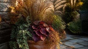 layered textures and foliage layered textures and foliage