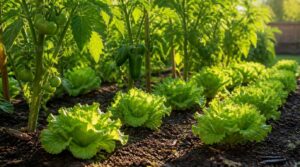 lettuce below taller crops lettuce below taller crops