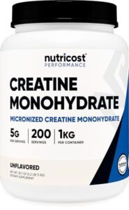 Nutricost Creatine Monohydrate Micronized Powder B01EVVQX9U