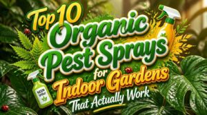 organic pest sprays for indoor gardens