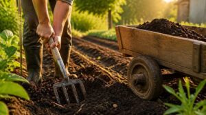 prepare loose soil prepare loose soil