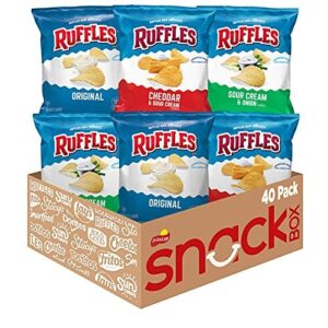 Ruffles Potato Chips Variety Pack, B07DQ9852M