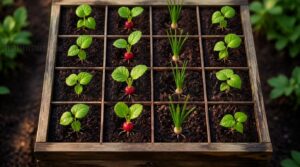 sixteen plants per square sixteen plants per square