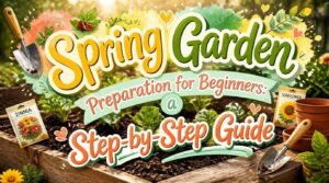 spring garden preparation for beginners