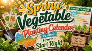 spring vegetable planting calendar zone