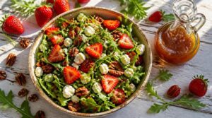 strawberry arugula salad strawberry arugula salad