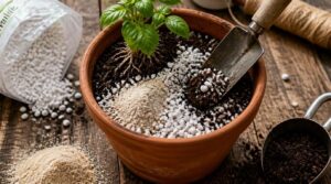 use well-draining potting mix use well-draining potting mix