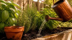 water herbs without stressing roots water herbs without stressing roots