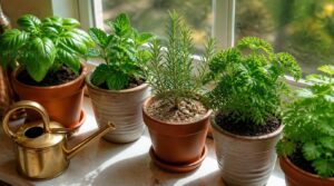 watering by herb type watering by herb type