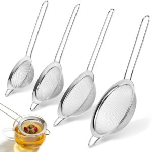 4PCS Fine Mesh Strainer Set, B0GCZGH2Q1
