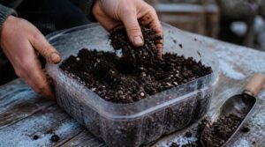 add deep potting mix add deep potting mix