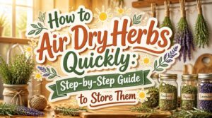 air dry herbs quickly air dry herbs quickly