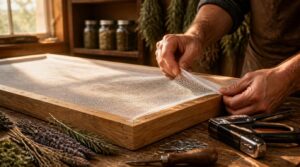 attach food-grade screen mesh attach food-grade screen mesh