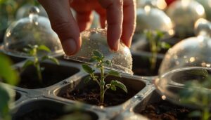 avoid crushing seedlings avoid crushing seedlings