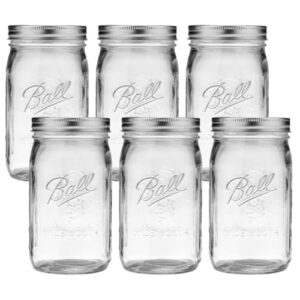 Ball Wide Mouth Glass Mason B0BKQTJT3N