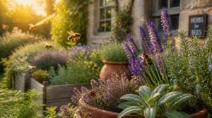 bee-friendly herbs for kitchen gardens bee-friendly herbs for kitchen gardens
