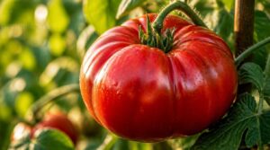 beefsteak’s deep glossy red beefsteak’s deep glossy red