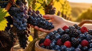berries and grapes berries and grapes