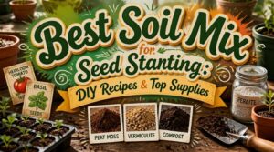 best soil mix for seed starting best soil mix for seed starting