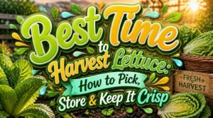 best time to harvest lettuce best time to harvest lettuce