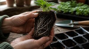 check roots before transplanting check roots before transplanting