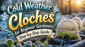 cold weather cloches for beginner gardeners
