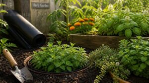 contain aggressive spreading herbs contain aggressive spreading herbs