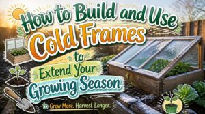extend growing season with cold frames extend growing season with cold frames