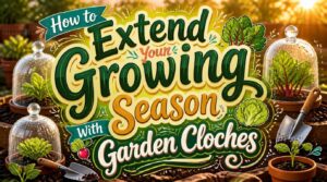 extending growing season with garden cloches extending growing season with garden cloches