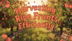 harvesting ripe fruits efficiently harvesting ripe fruits efficiently