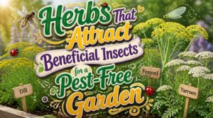 herbs that attract beneficial insects