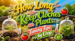 how long to keep cloches on plants how long to keep cloches on plants
