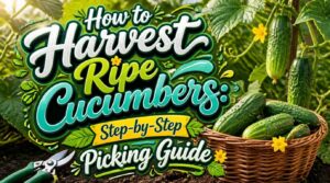 how to harvest ripe cucumbers how to harvest ripe cucumbers