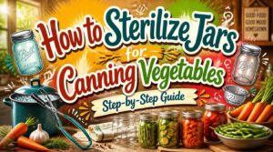 how to sterilize jars for canning vegetables how to sterilize jars for canning vegetables