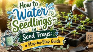how to water seedlings in seed trays how to water seedlings in seed trays