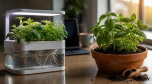 hydroponic versus soil-based desk kits hydroponic versus soil-based desk kits