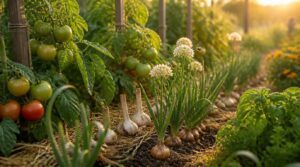 interplant alliums with vegetables interplant alliums with vegetables