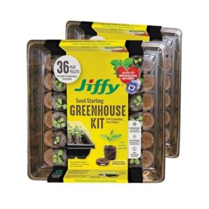 Jiffy Seed Starting Tray Kit B094DR5RBW