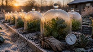 keeping cloches safe in frost keeping cloches safe in frost