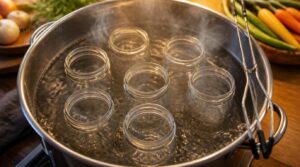 keeping jars warm until filling keeping jars warm until filling