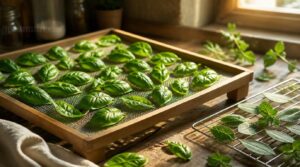 lay delicate herbs flat lay delicate herbs flat