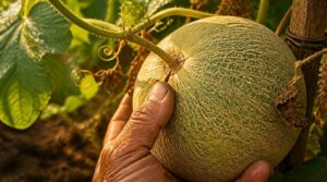 melons grown in vegetable gardens melons grown in vegetable gardens
