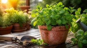 mint for controlled container growing mint for controlled container growing