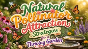 natural pollinator attraction strategies garden
