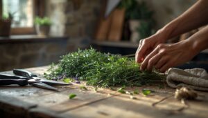 prepare herbs before bundling prepare herbs before bundling