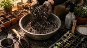 prepare mix before planting prepare mix before planting